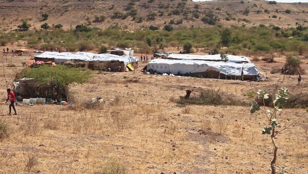 تداعيات التصعيد العسكري في منطقة تيغراي - لاجئون، إثيوبيا 18 نوفمبر 2020 - سبوتنيك عربي