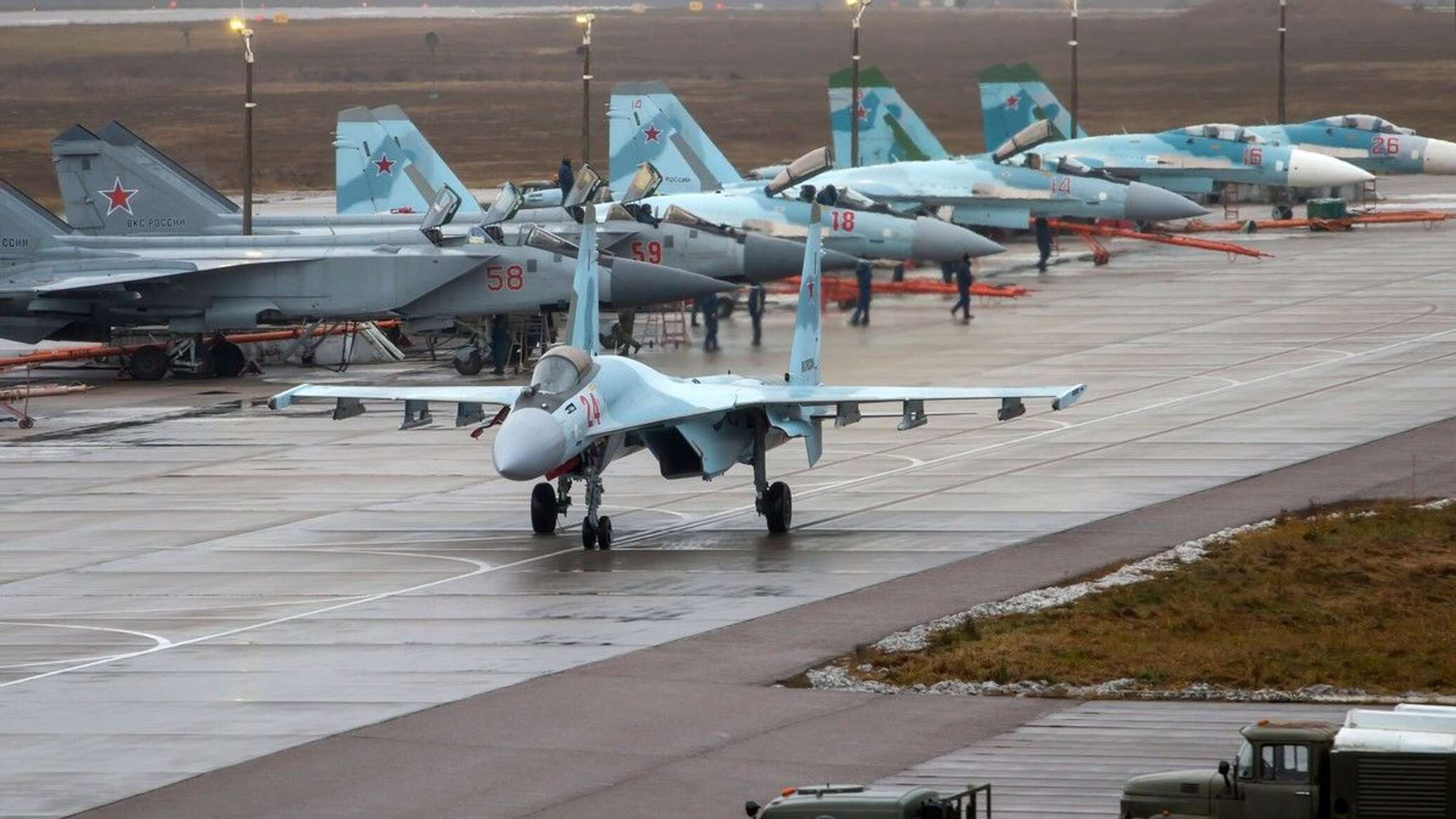 الطيران الروسي يشن 14 غارة جوية على مواقع لألوية الجيش الأوكراني على محور كوبيانسك