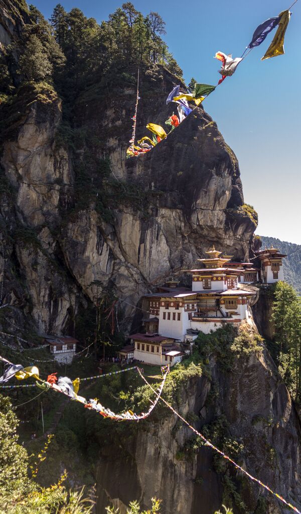 صورة دير تاكتسانغ لاخغ في دولة بوتان، للمصورة كريستين ماثيوس، وصلت إلى نهائيات المسابقة الدولية المصور التاريخي لعام 2020  - سبوتنيك عربي