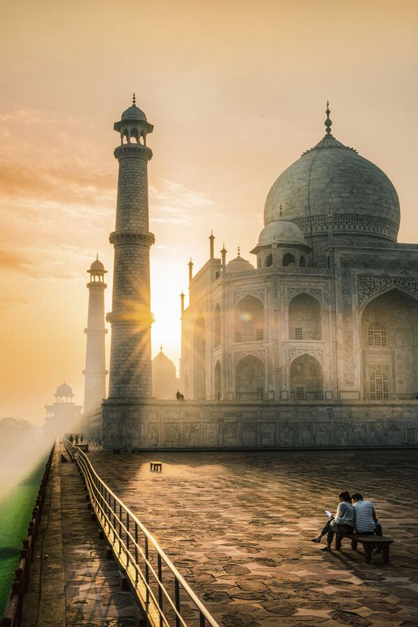 صورة تاج محل في الهند، للمصور فرحان خان، وصلت إلى نهائيات المسابقة الدولية المصور التاريخي لعام 2020 - سبوتنيك عربي