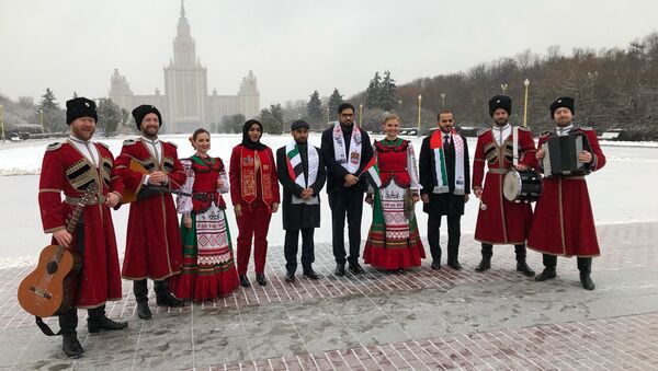 السفارة الإمارتية في موسكو تحتفل بالعيد الوطني - سبوتنيك عربي