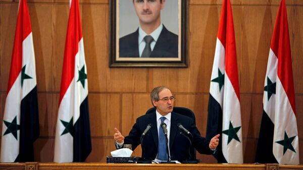 وزير الخارجية والمغتربين السوري، فيصل المقداد - سبوتنيك عربي