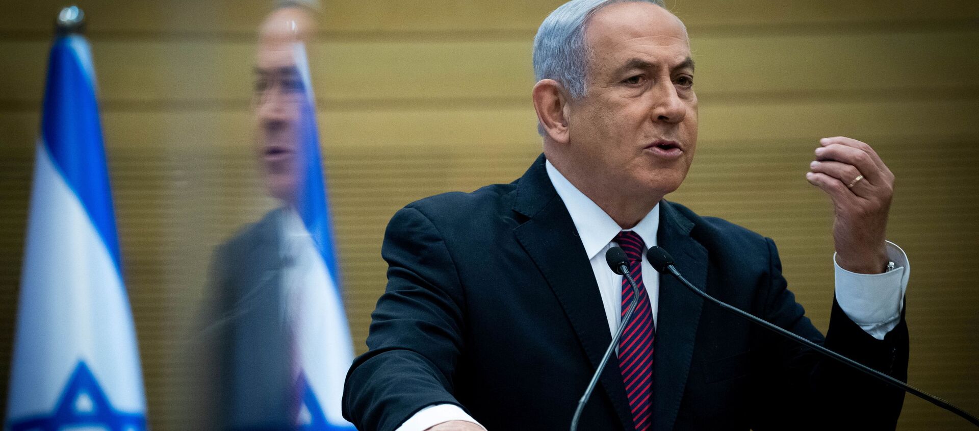 رئيس الوزراء الإسرائيلي بنيامين نتنياهو في الكنيست، القدس 2 ديسمبر 2020 - سبوتنيك عربي, 1920, 19.12.2020