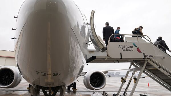 إلغاء أمر الحظر الطارئ على طائرات بوينغ 737 ماكس وعودتها للتحليق، الولايات المتحدة 2 ديسمبر 2020 - سبوتنيك عربي