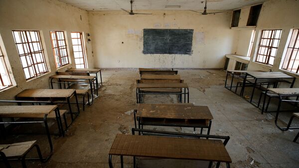 مدرسة في مدينة دابتشي في ولاية يوبي نيجيريا  - سبوتنيك عربي