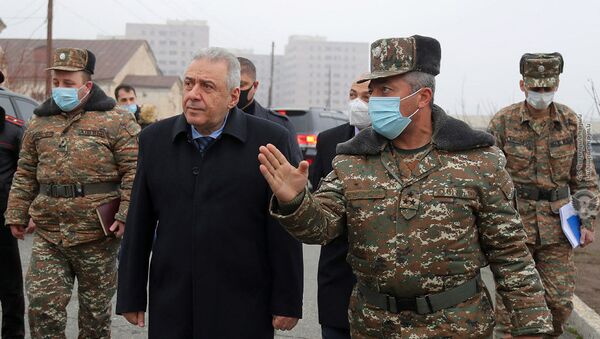 وزير الدفاع الأرميني فاغارشاك هاروتيونيان - سبوتنيك عربي