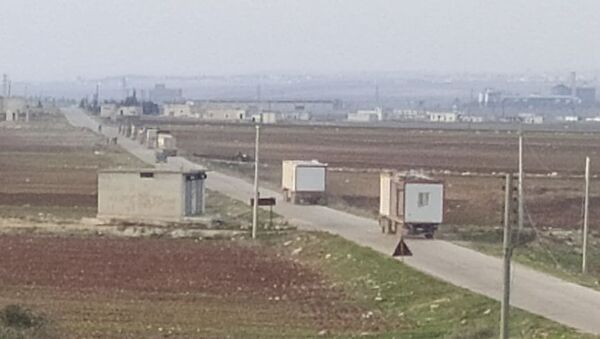 انسحاب القوات التركية من آخر نقطة يحاصرها الجيش السوري بريف حلب - سبوتنيك عربي