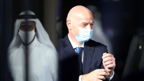 جياني انفانتينو رئيس الاتحاد الدولي لكرة القدم - سبوتنيك عربي