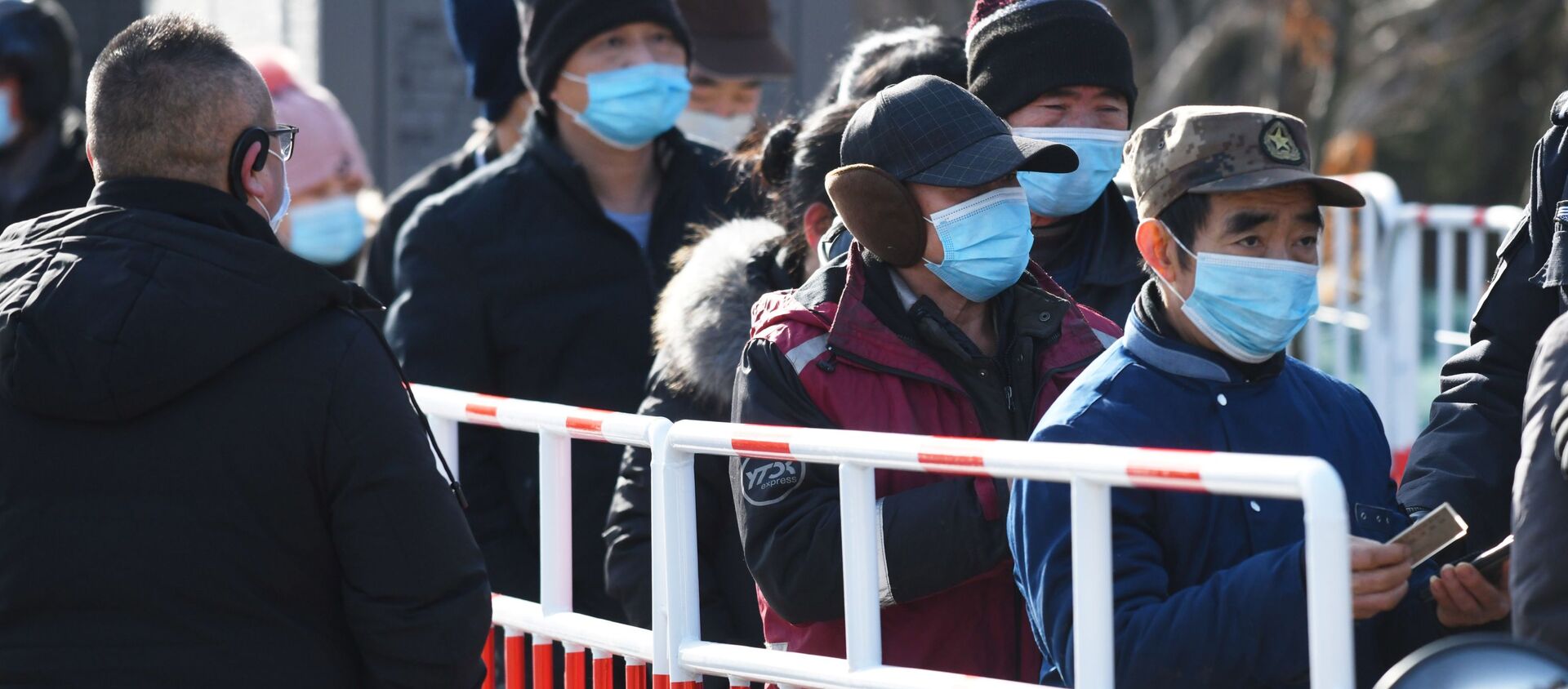 حملة الكشف عن فيروس كورونا واسعة النطاق في بكين، بسبب موجة جديدة لحالات الإصابة كوفيد-19 في الصين 11 يناير 2021 - سبوتنيك عربي, 1920, 09.05.2021