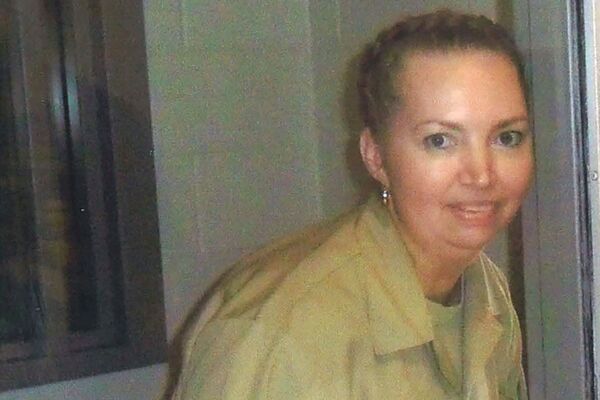 ليزا مونتغومري، سجينة فيدرالية من المقرر إعدامها. في صورة غير مؤرخة بالمركز الطبي الفيدرالي فورت وورث - سبوتنيك عربي
