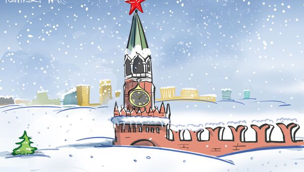 موسكو تغرق في الثلوج الكثيفة - سبوتنيك عربي