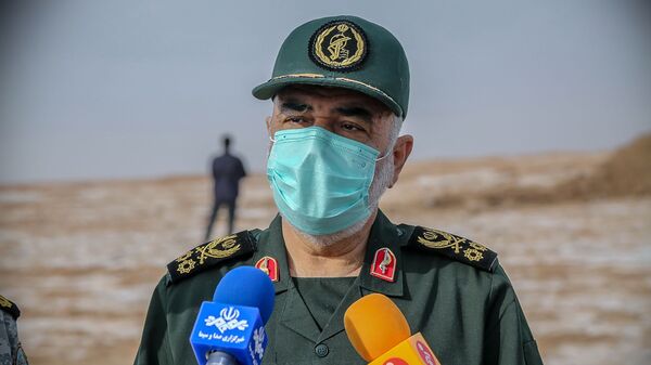 قائد الحرس الثوري الإيراني اللواء حسين سلامي - سبوتنيك عربي