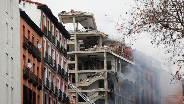 انفجار وسط العاصمة الإسبانية مدريد - سبوتنيك عربي