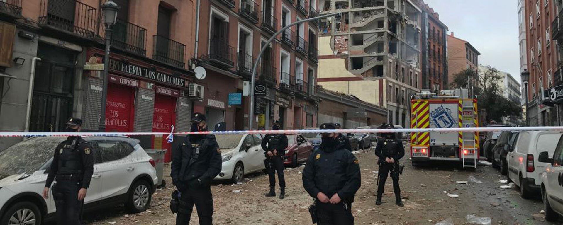  انفجار وسط العاصمة الإسبانية مدريد 20 يناير 2021 - سبوتنيك عربي, 1920, 25.03.2022