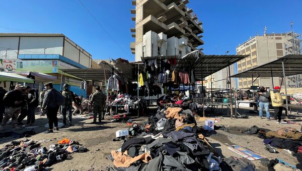 هجومان انتحاريان في بغداد، العراق 21 يناير 2021 - سبوتنيك عربي