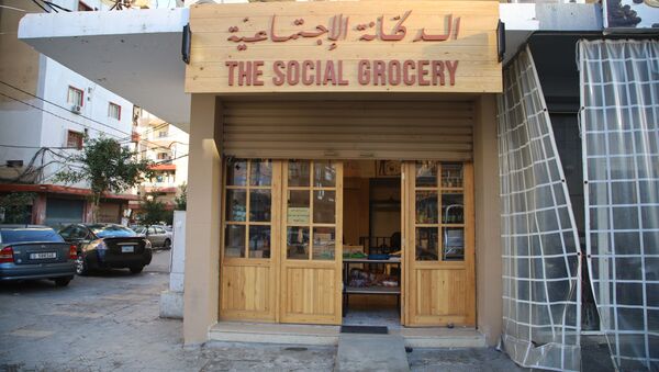 الدكانة الإجتماعية مبادرة في شمال لبنان لدعم الفقراء - سبوتنيك عربي