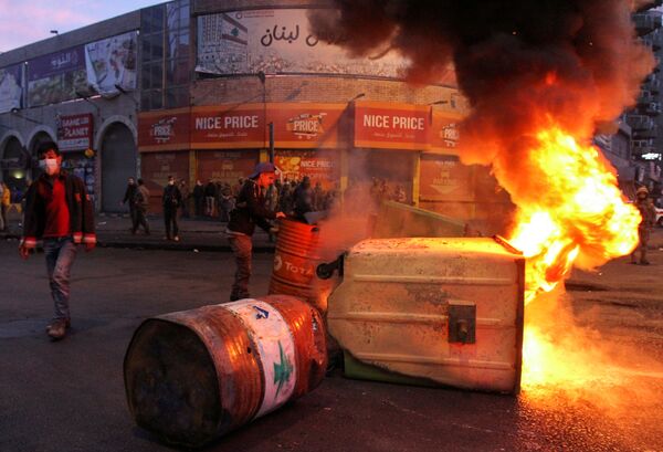  احتجاجات في طرابلس، لبنان 26 يناير 2020  - سبوتنيك عربي