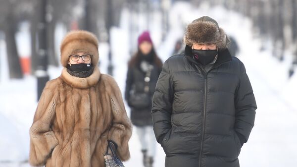 البرد القارص في موسكو، روسيا - سبوتنيك عربي