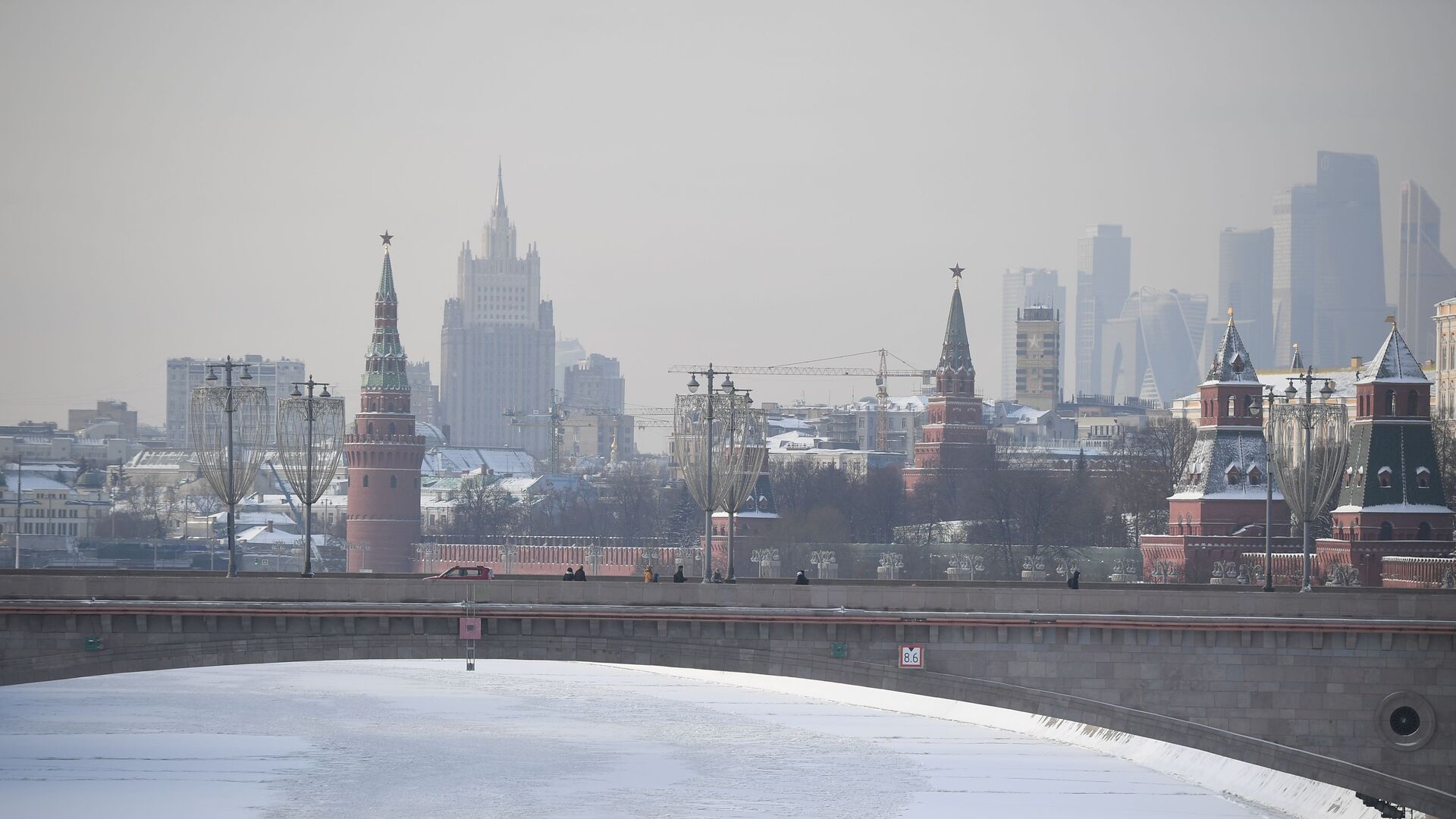 البرد القارص في موسكو، روسيا - سبوتنيك عربي, 1920, 03.03.2021