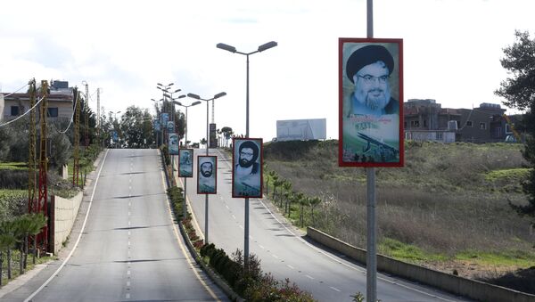 زعيم حركة حزب الله، حسن نصرالله، جنوب لبنان يناير 2021 - سبوتنيك عربي