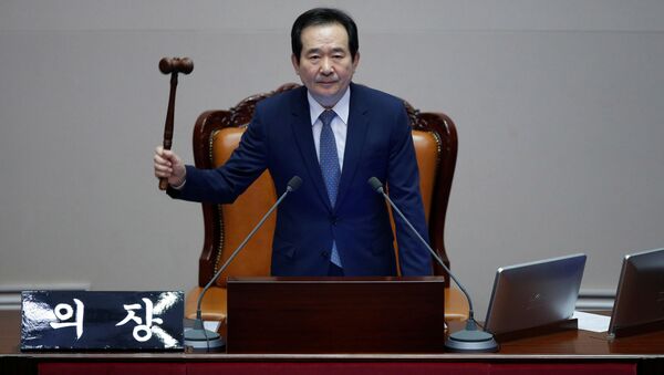 رئيس وزراء كوريا الجنوبية، جونغ سيه غيون - سبوتنيك عربي