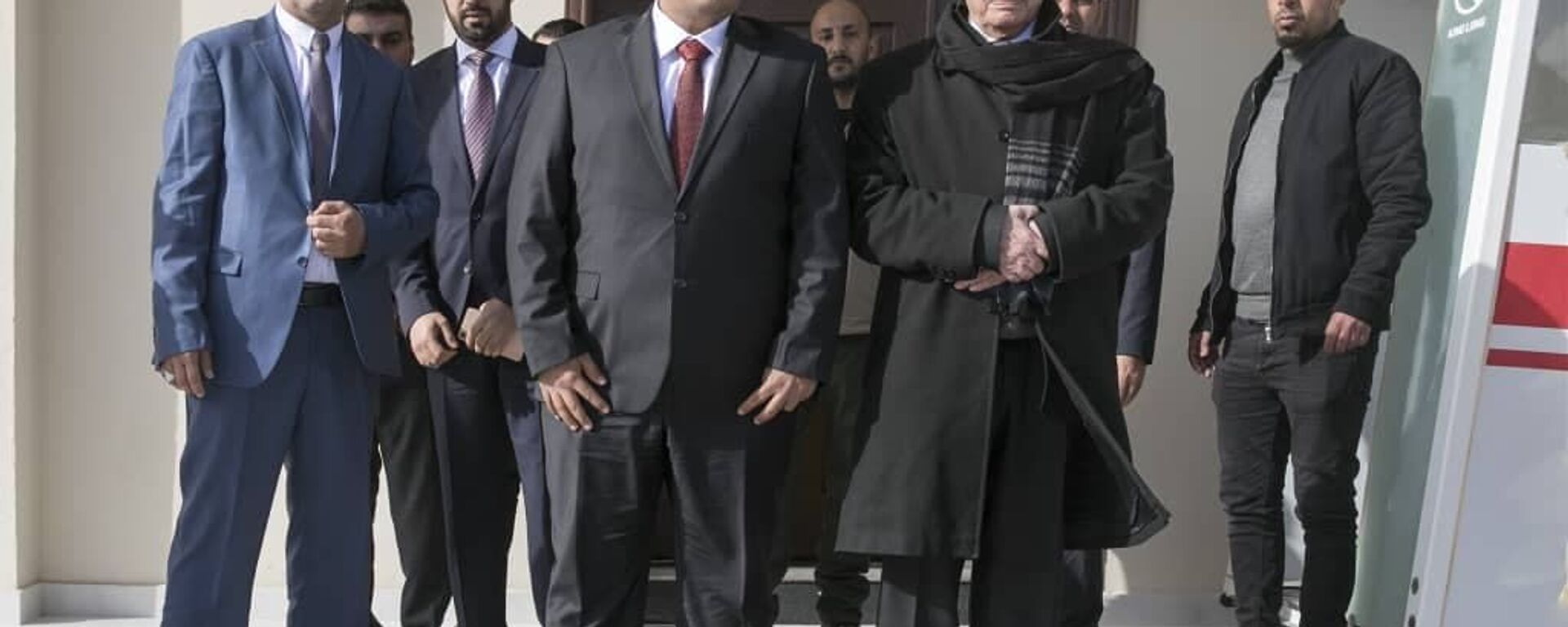 عقيلة صالح ورئيس المجلس الرئاسي الليبي محمد المنفي في البيضاء - سبوتنيك عربي, 1920, 14.02.2021