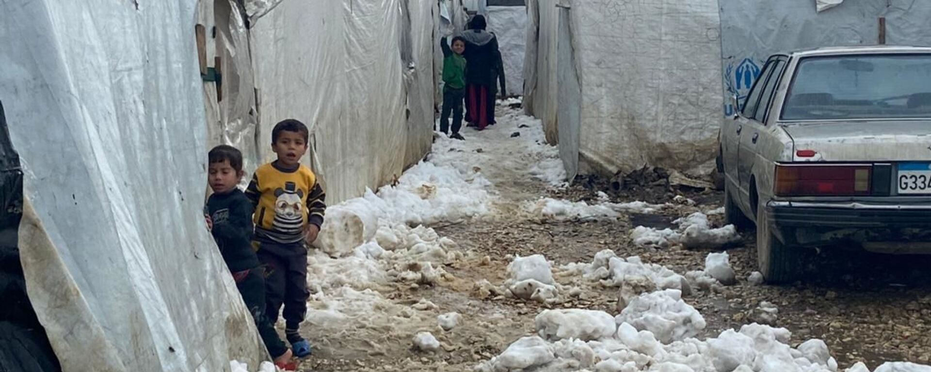 اللاجئين السوريين في مخيمات لبنان - سبوتنيك عربي, 1920, 19.02.2021