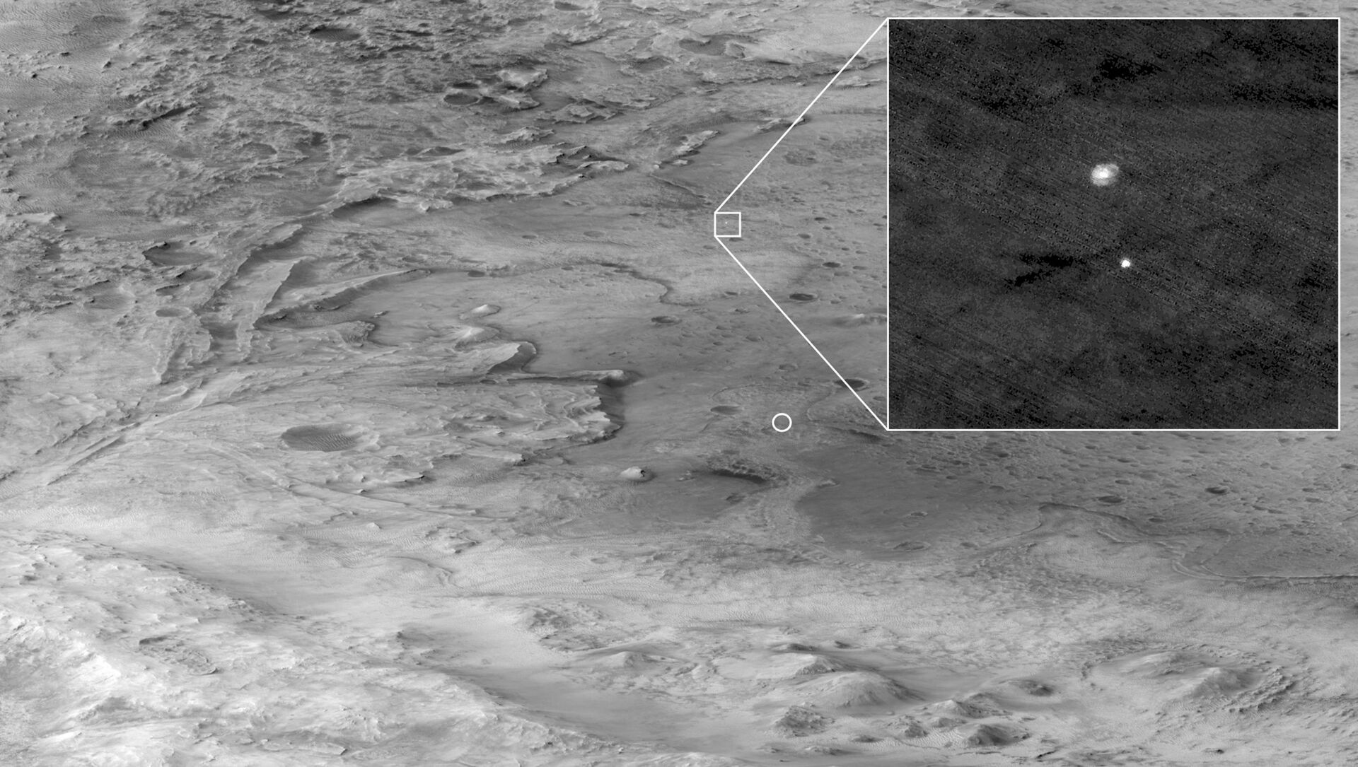 صور التقطتها مركبة ناسا أثناء الهبوط على المريخ - سبوتنيك عربي, 1920, 23.02.2021