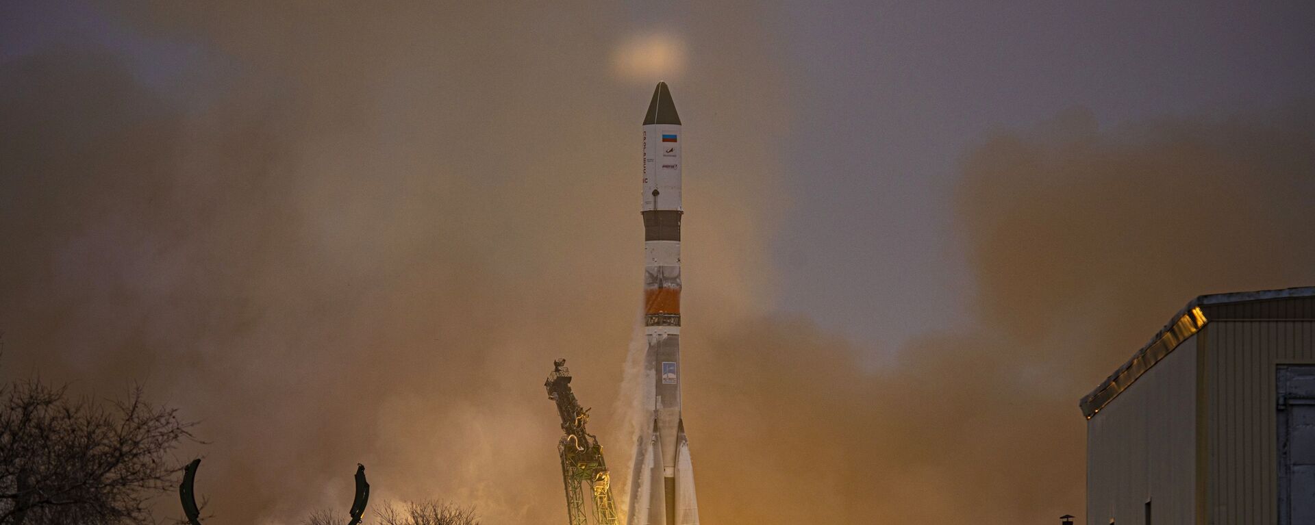 اطلاق صاروخ حامل سويوز-2.1أ، مركبة فضائية بروغريس ام- اس-16، قاعدة بايكونور الفضائية، 15 فبراير 2021 - سبوتنيك عربي, 1920, 01.08.2022