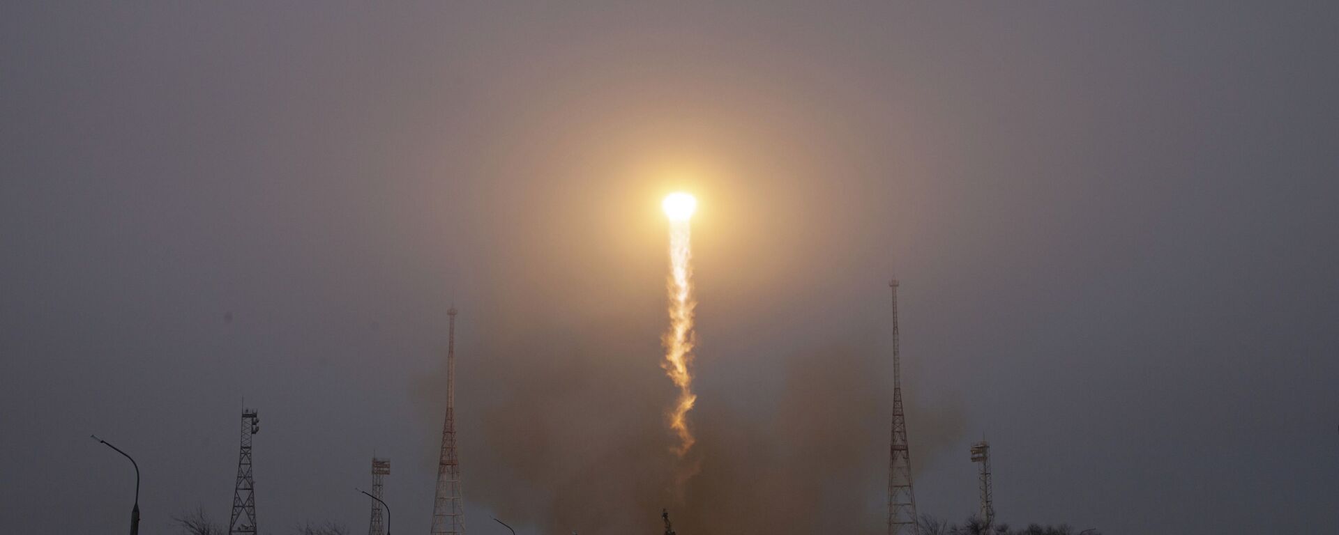 اطلاق صاروخ حامل سويوز-2.1أ، مركبة فضائية بروغريس ام- اس-16، قاعدة بايكونور الفضائية، 15 فبراير 2021 - سبوتنيك عربي, 1920, 25.11.2021