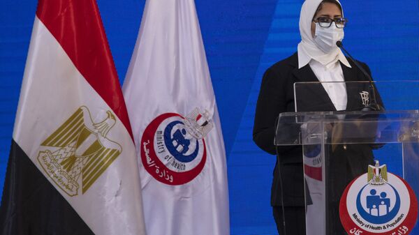 وزيرة الصحة المصرية الدكتورة هالة زايد - سبوتنيك عربي