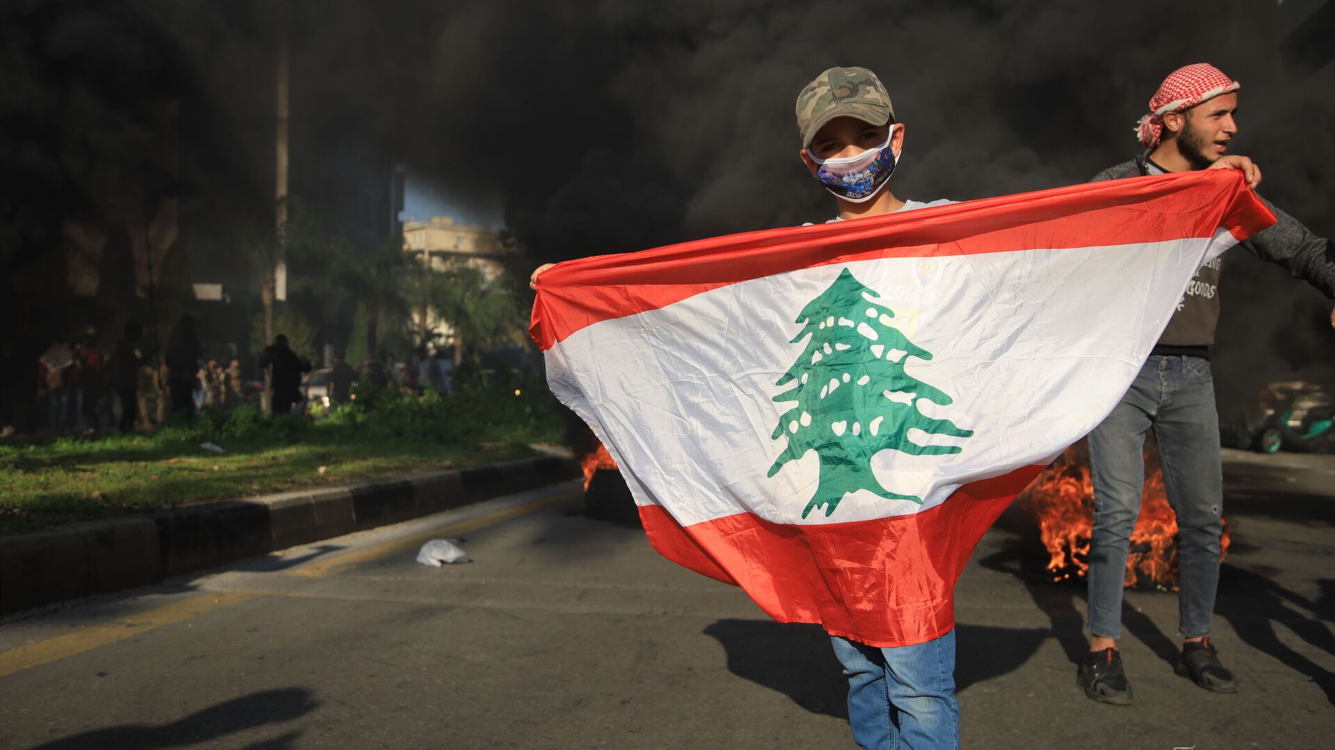 مظاهرات بيروت، لبنان 24 فبراير 2021 - سبوتنيك عربي, 1920, 10.05.2022