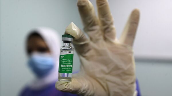 بدء تطعيم واسع النطاق في مصر ضد فيروس كورونا (كوفيد-19)، القاهرة، 4 مارس 2021 - سبوتنيك عربي