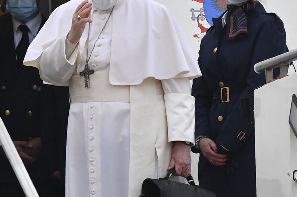 البابا فرانسيس متوجها إلى العراق - سبوتنيك عربي