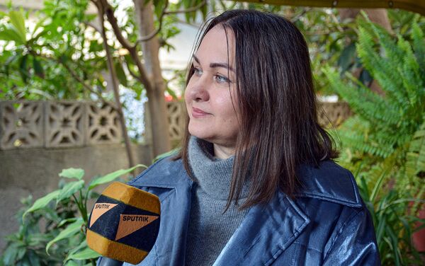 معلمة اللغة الروسية ناتاليا في سوريا - سبوتنيك عربي