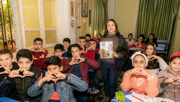 معلمة اللغة الروسية ناتاليا في سوريا - سبوتنيك عربي