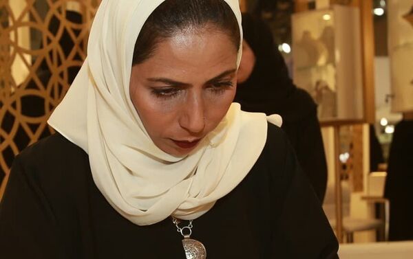 مصممة الجواهر الإماراتية وردة الجنيبي - سبوتنيك عربي