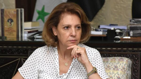 وزيرة الثقافة السورية لبانة مشوح - سبوتنيك عربي