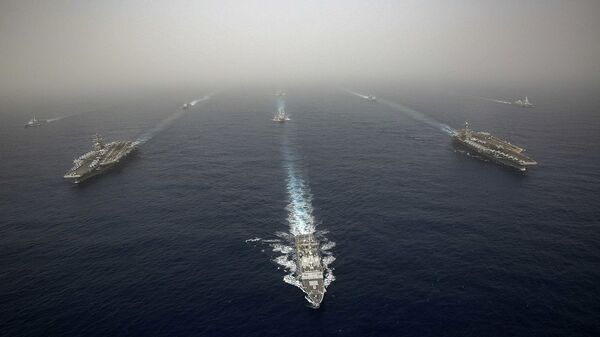 سفن حربية أمريكية وإسبانية في البحر المتوسط - سبوتنيك عربي