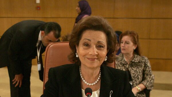 سوزان مبارك، زوجة الرئيس المصري الراحل، حسني مبارك - سبوتنيك عربي
