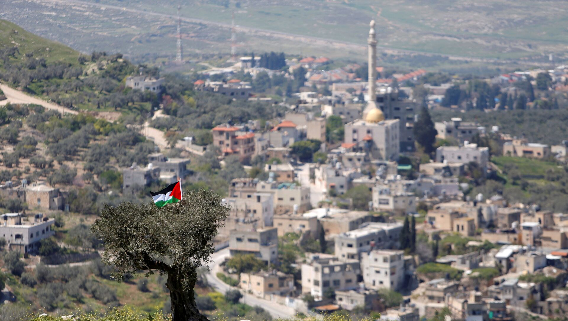 أخبار فلسطين - إسرائيل - مستطونة إسرائيلية في الناقورة بالقرب من نابلس، الضفة الغربية، 29 مارس 2021 - سبوتنيك عربي, 1920, 23.10.2021