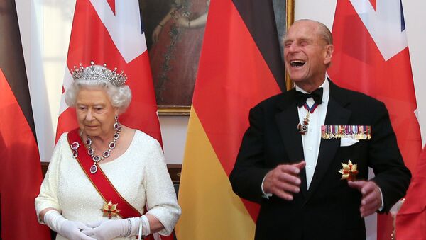  الأمير فيليب، زوج ملكة بريطانيا إليزابيث الثانية، برلين، ألمانيا 24  يونيو 2015 - سبوتنيك عربي