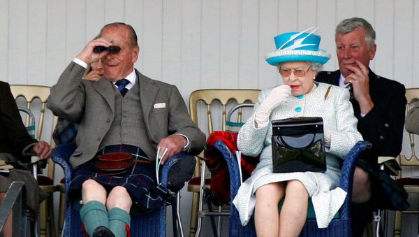  الأمير فيليب، زوج ملكة بريطانيا إليزابيث الثانية، اسكتلندا، بريطانيا 3 سبتمبر 2011 - سبوتنيك عربي