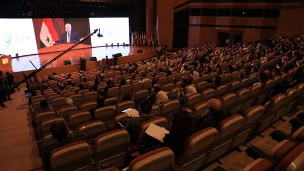 مؤتمر سوريا والتحول الرقمي- الفرص والتحديات في قصر المؤتمرات بدمشق - سبوتنيك عربي