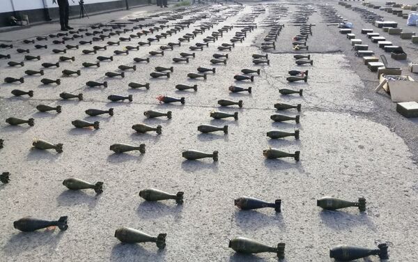 الأجهزة الأمنية السورية تضبط مستودعا ضخما للأسلحة في بادية حمص - سبوتنيك عربي