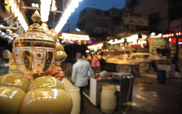 طقوس رمضانية مميزة في دمشق القديمة، سوريا 23 أبريل 2021 - سبوتنيك عربي