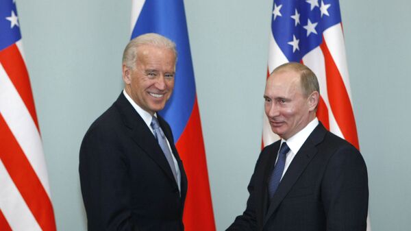 الرئيس الروسي فلاديمير بوتين والرئيس الأمريكي جو بايدن - سبوتنيك عربي