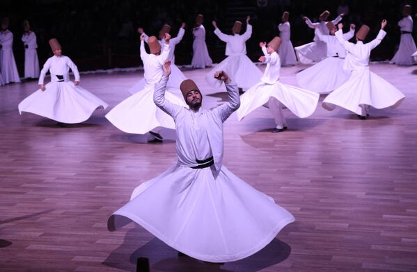 رقصة الدراويش رقصة سيما، رقص صوفي تقليدي في تركيا - سبوتنيك عربي