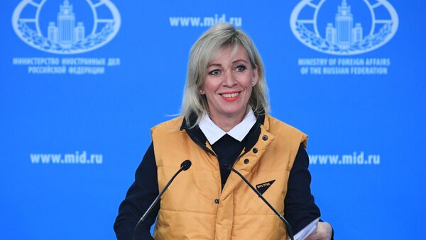 المتحدثة الرسمية باسم وزارة الخارجية الروسية ماريا زاخاروفا - سبوتنيك عربي