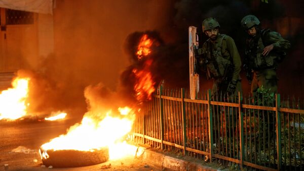فلسطينيون ينظمون احتجاجات مناهضة لإسرائيل بسبب التوتر في القدس - سبوتنيك عربي